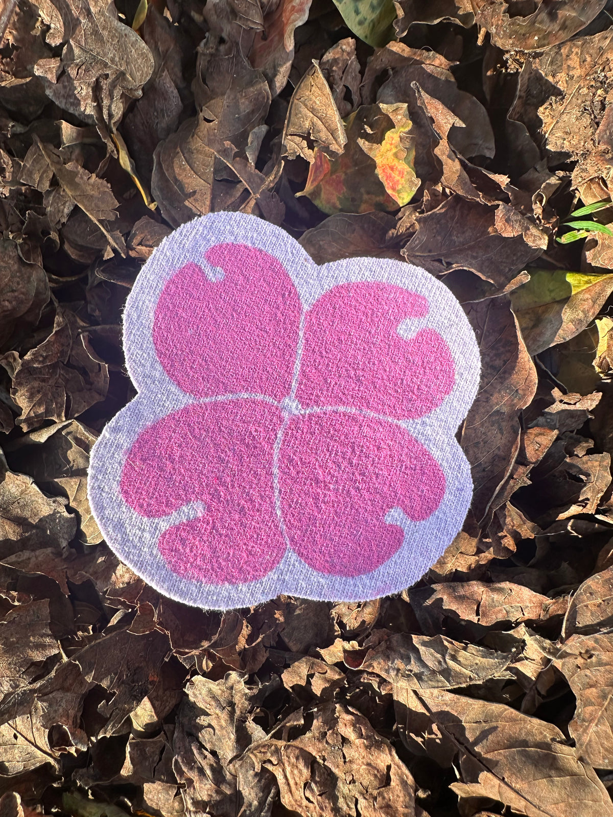 Dogwood Iron On Patch