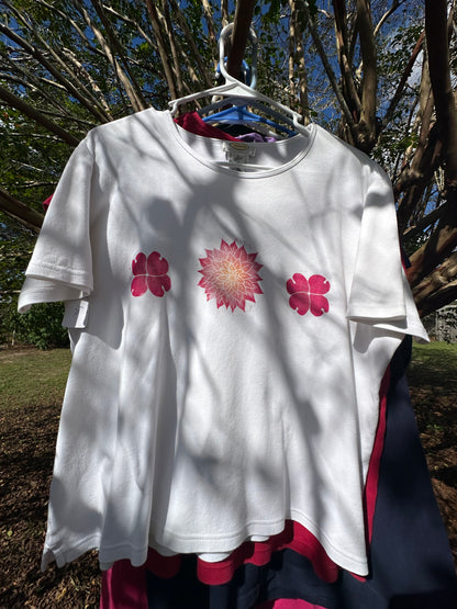 Sunset Dahlia Tee