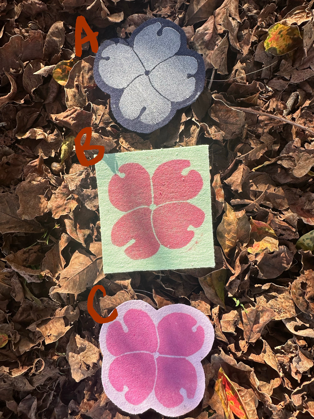Dogwood Iron On Patch
