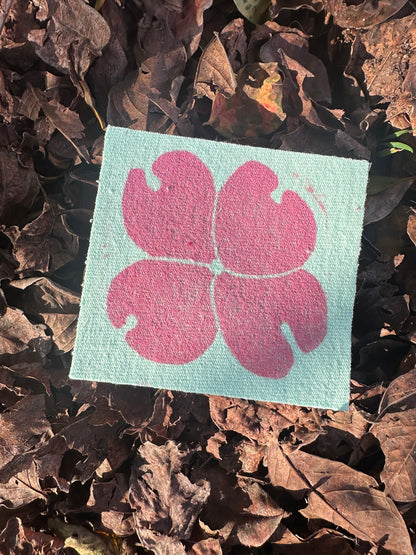 Dogwood Iron On Patch