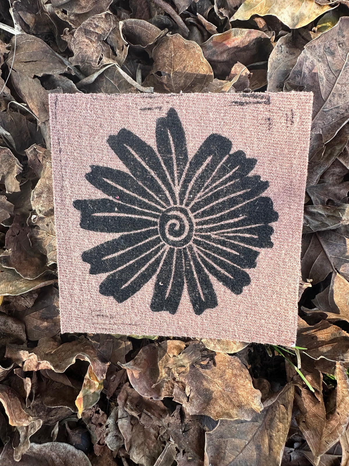 Crazy Daisy Iron On Patch