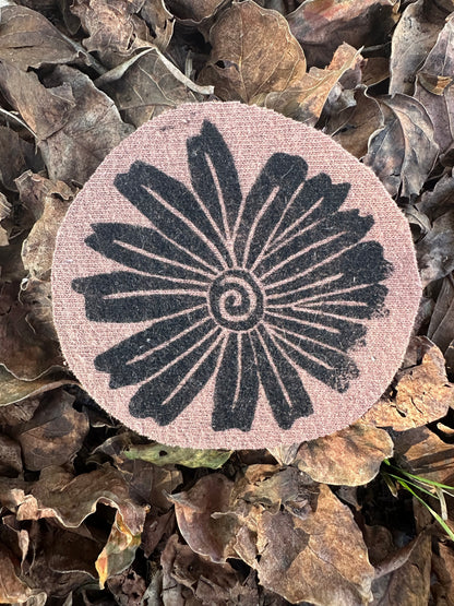 Crazy Daisy Iron On Patch