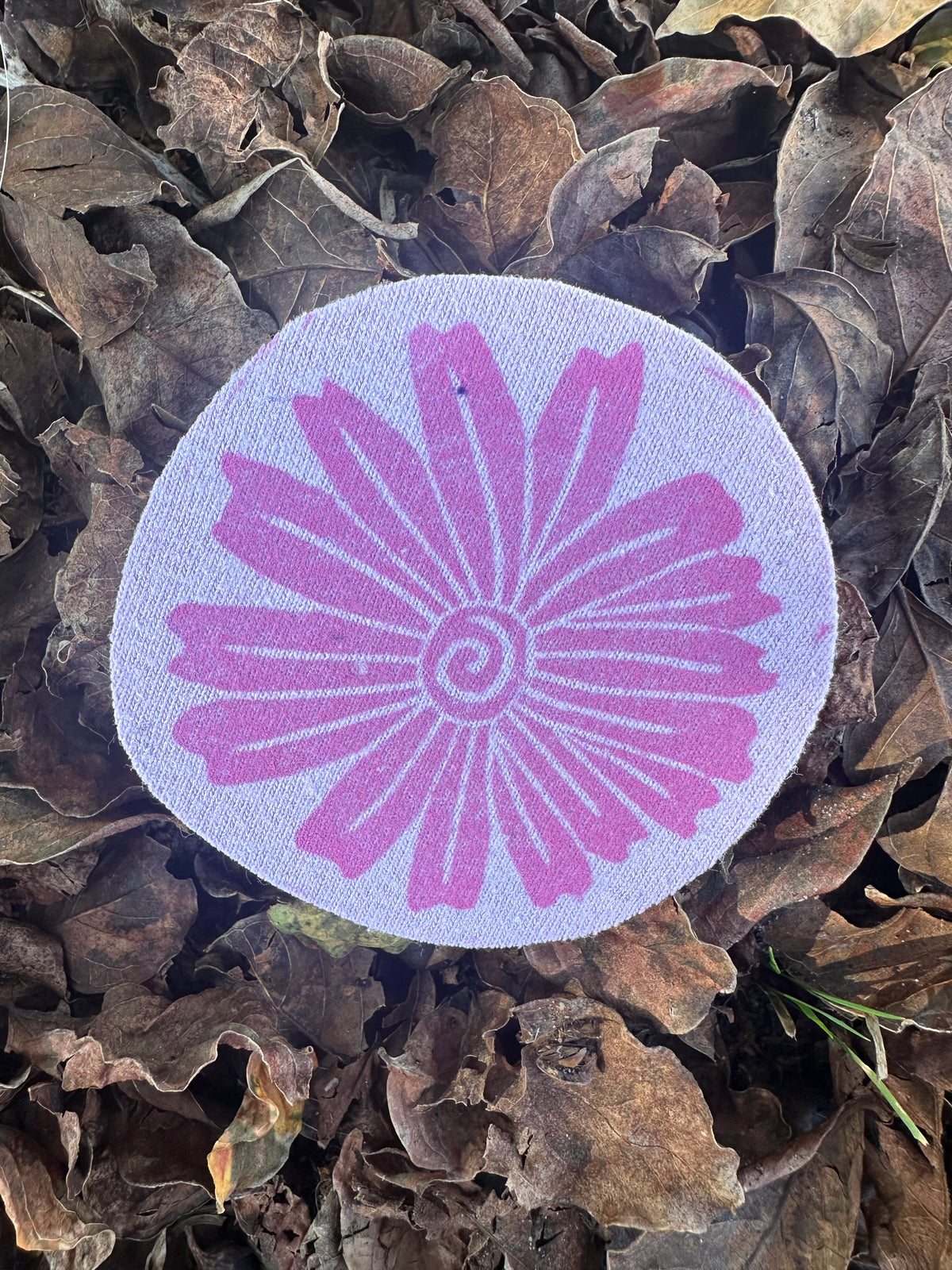 Crazy Daisy Iron On Patch