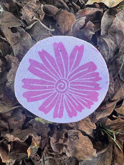 Crazy Daisy Iron On Patch