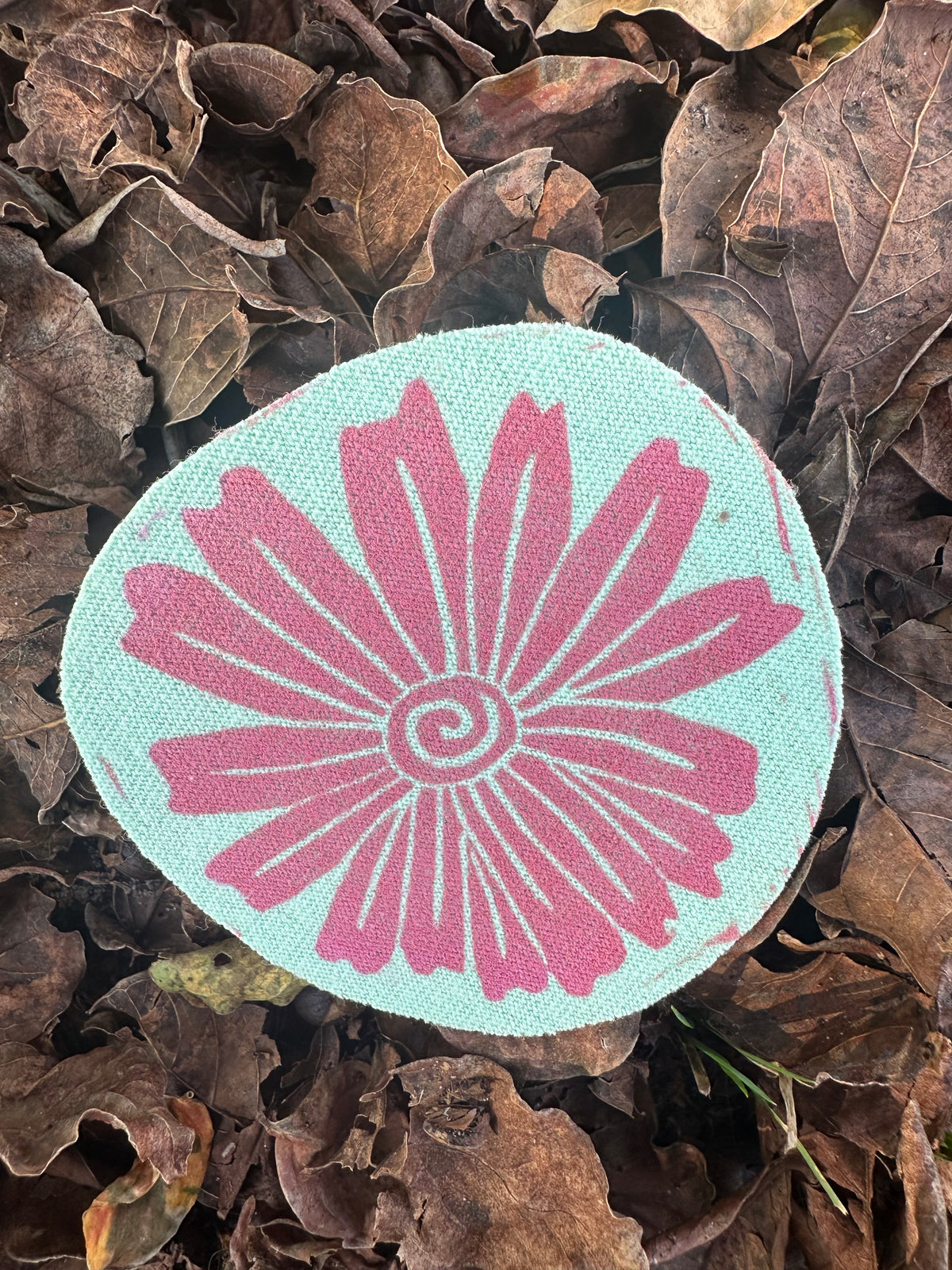 Crazy Daisy Iron On Patch