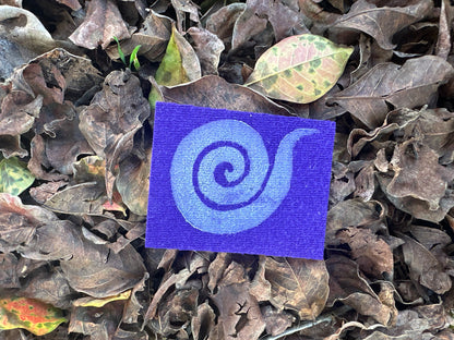 Spiral Iron On Patch