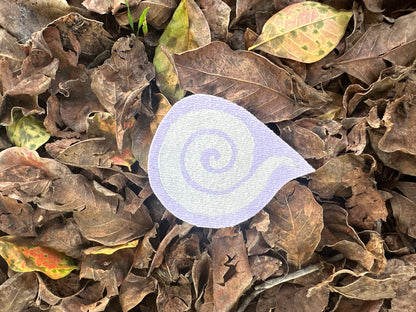 Spiral Iron On Patch