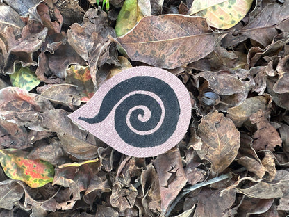 Spiral Iron On Patch