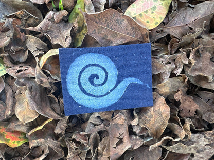 Spiral Iron On Patch